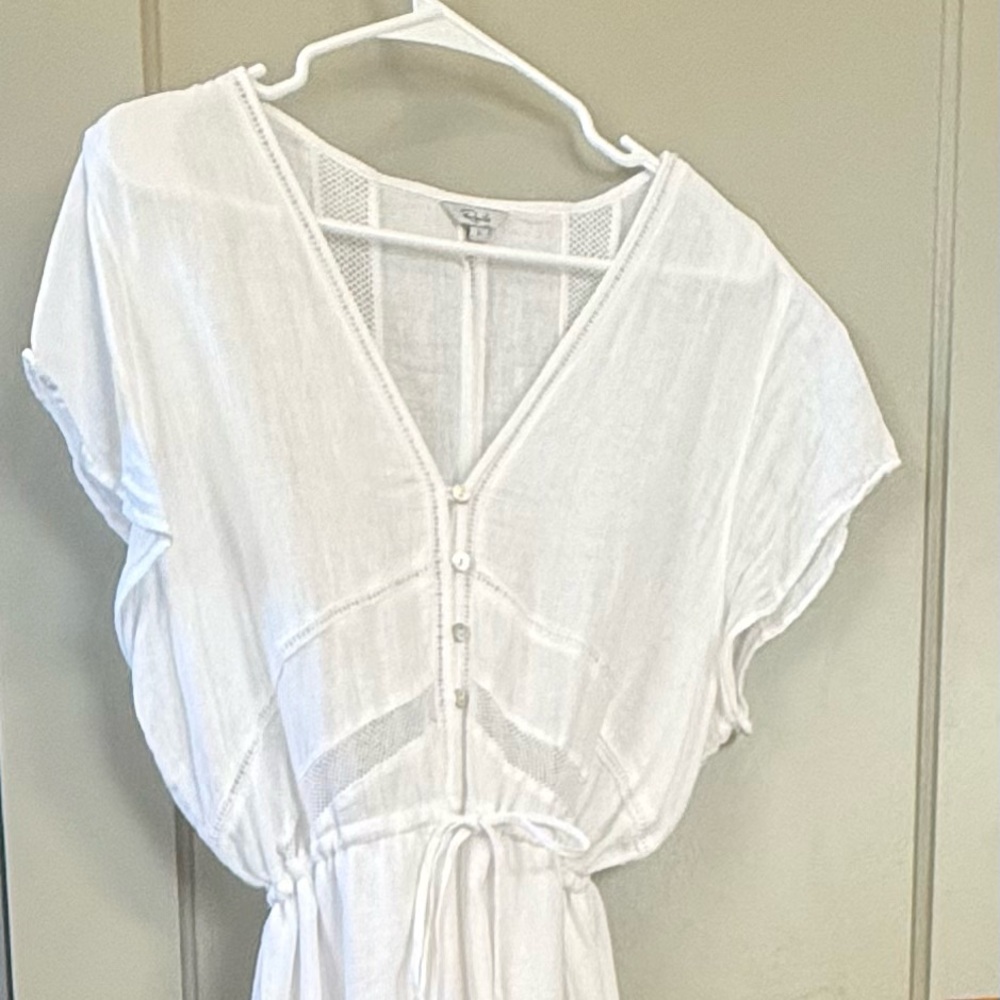 Beautiful White Cotton Dress by Rails